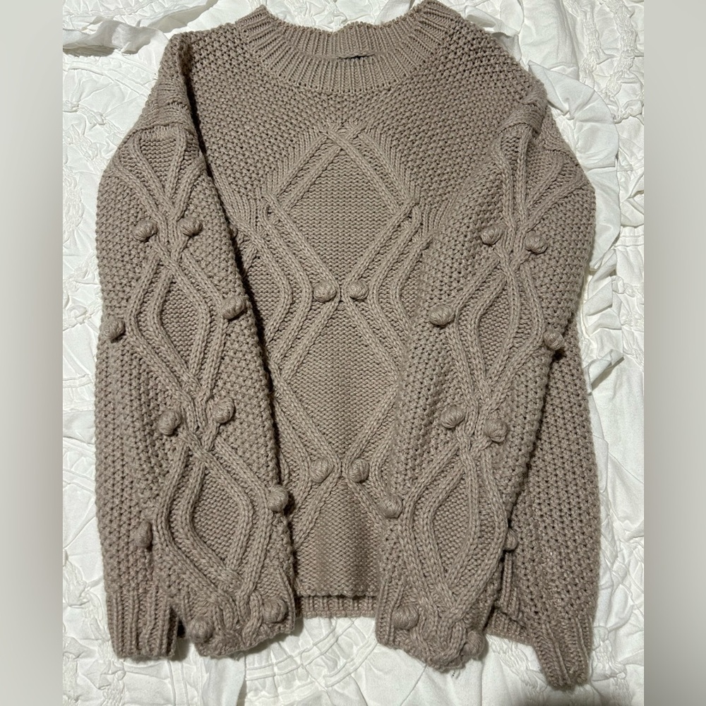 NWOT Boutique PomPom Knitted‎ Sweater